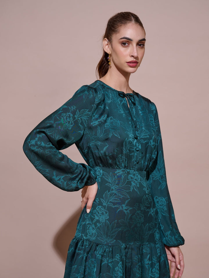 Florence Jacquard Dress