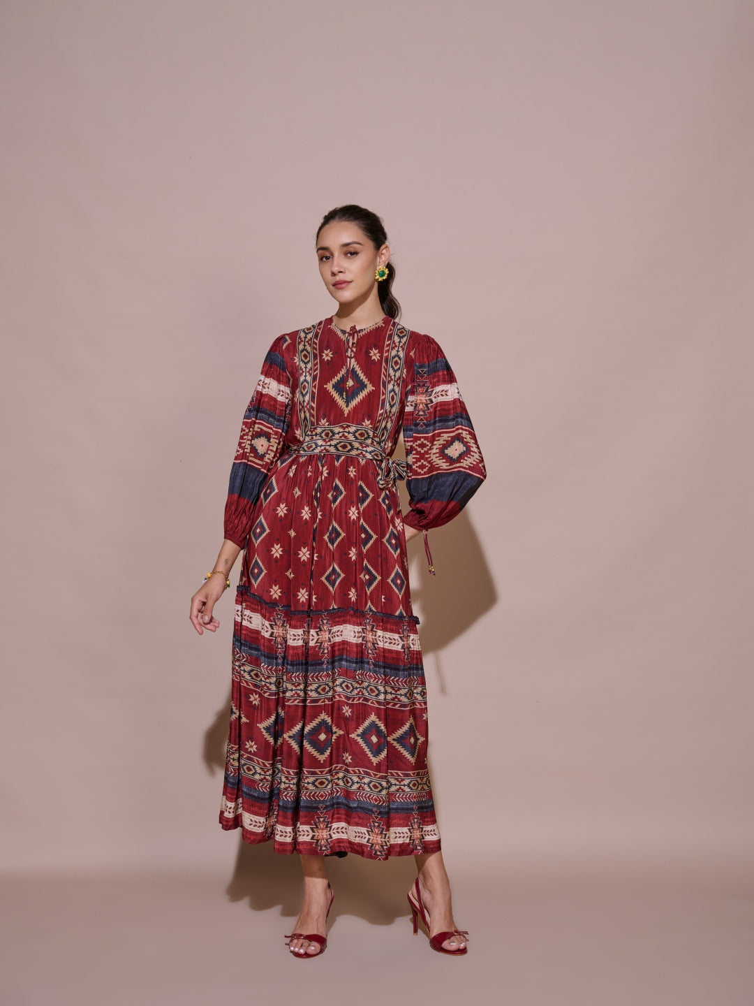 Adeline Printed Dress