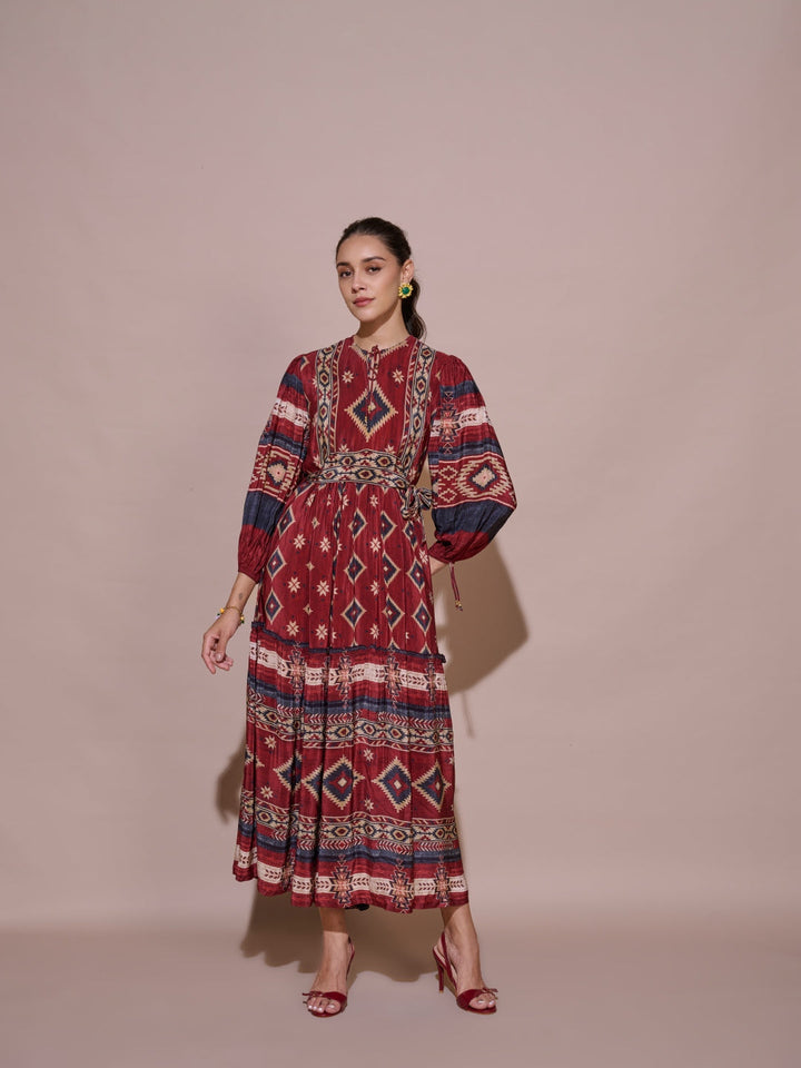 Adeline Printed Dress