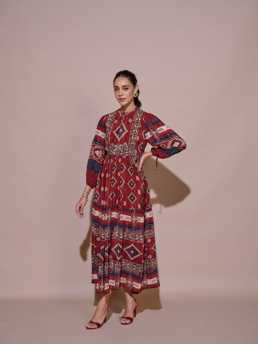 Adeline Printed Dress