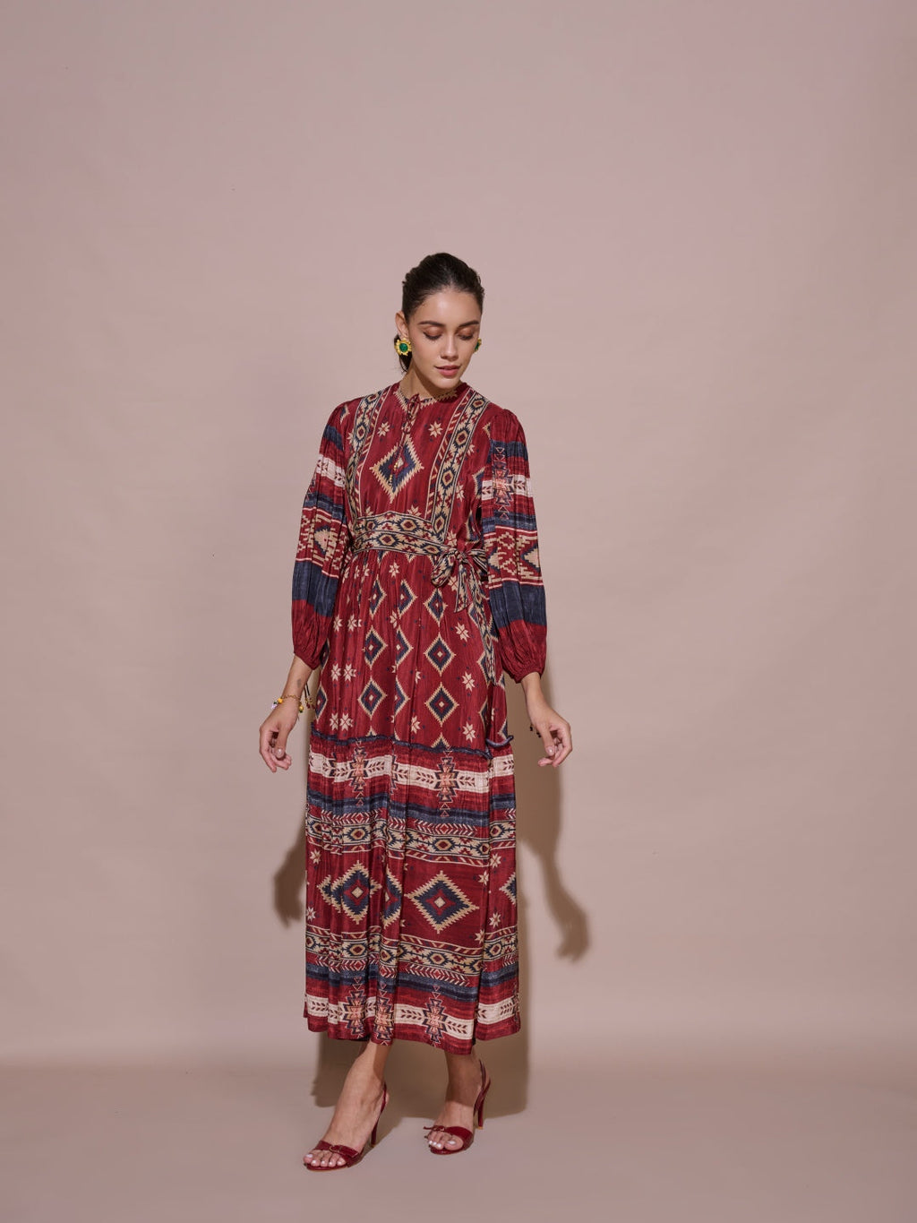 Adeline Printed Dress