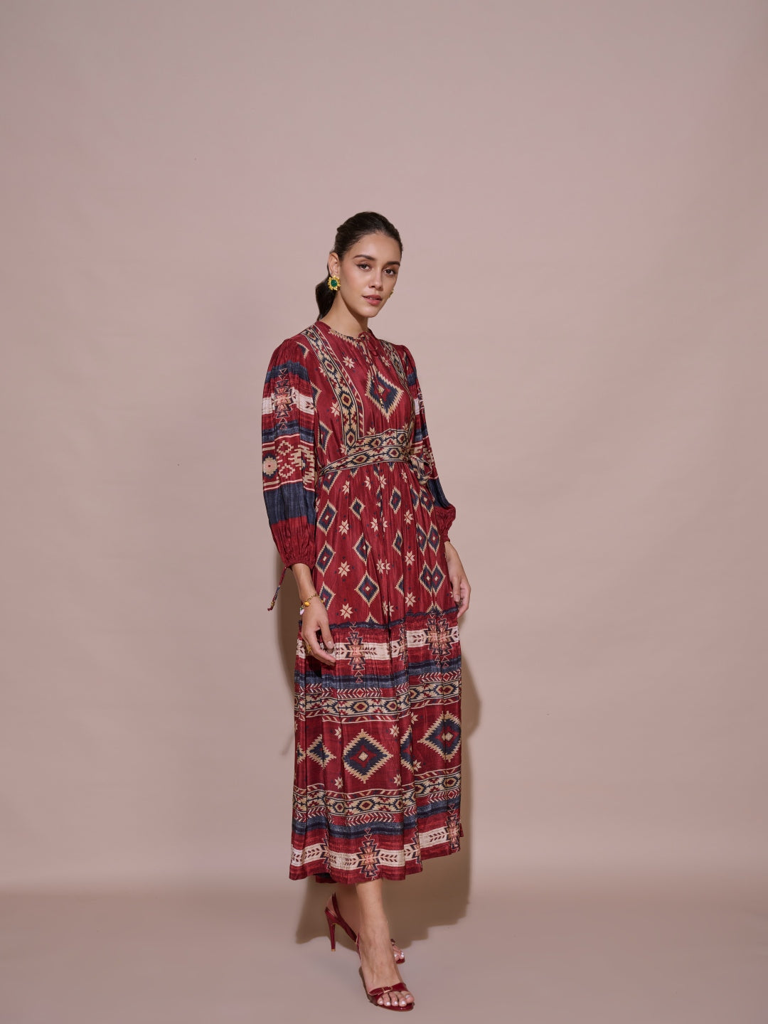 Adeline Printed Dress