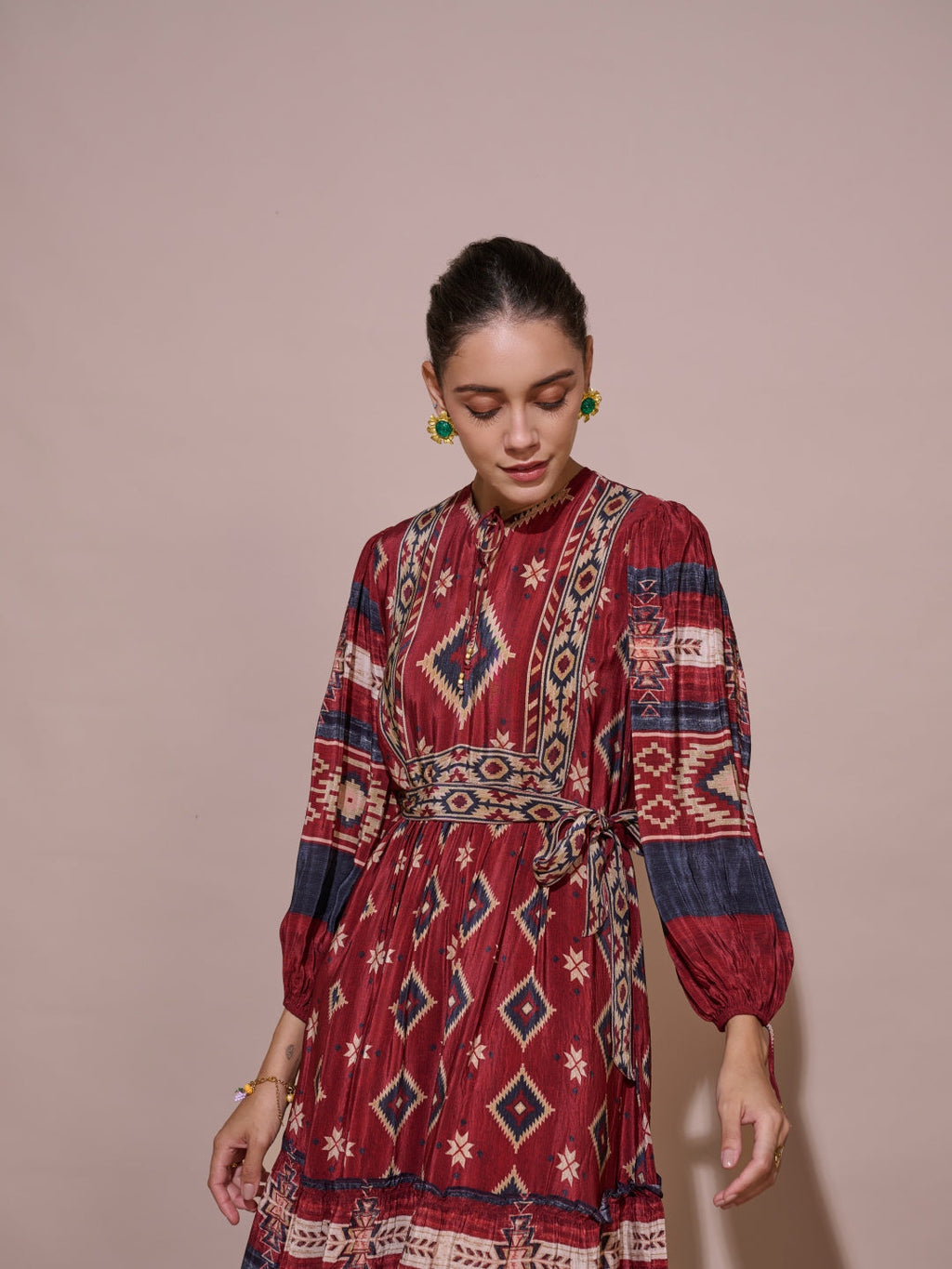 Adeline Printed Dress