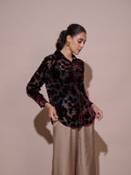 Elise Velvet Shirt