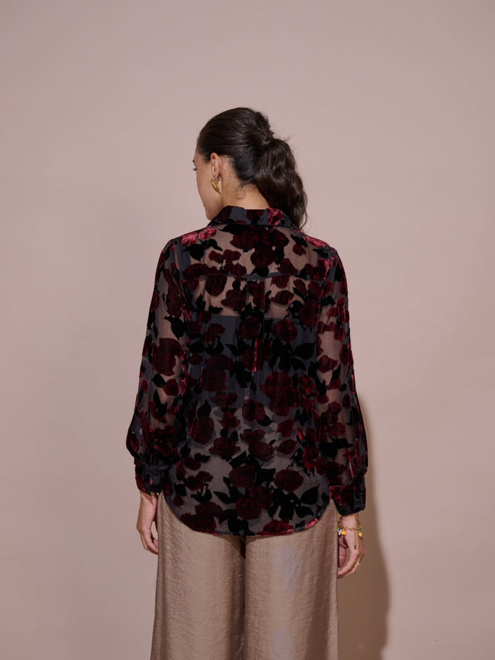 Elise Velvet Shirt