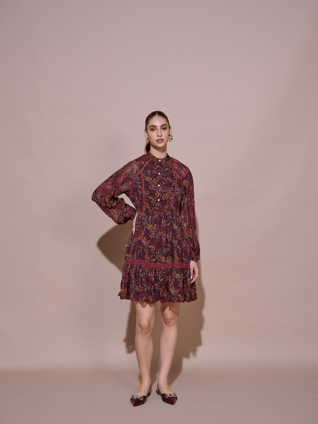 Arabelle Printed Midi