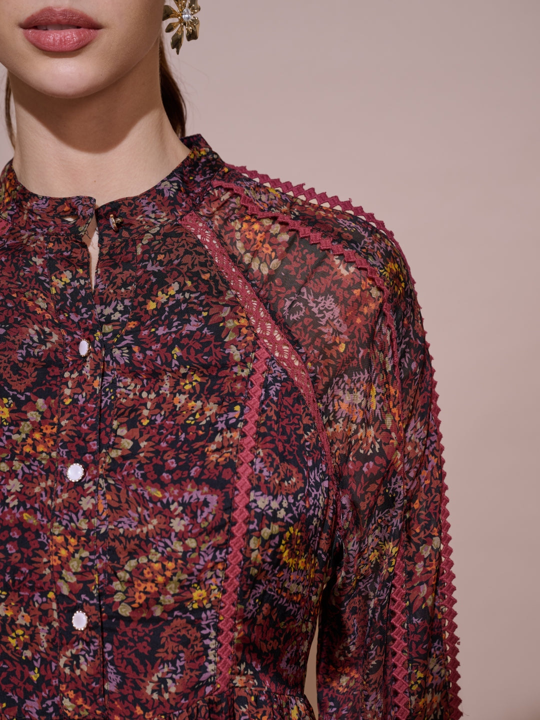 Arabelle Printed Dress