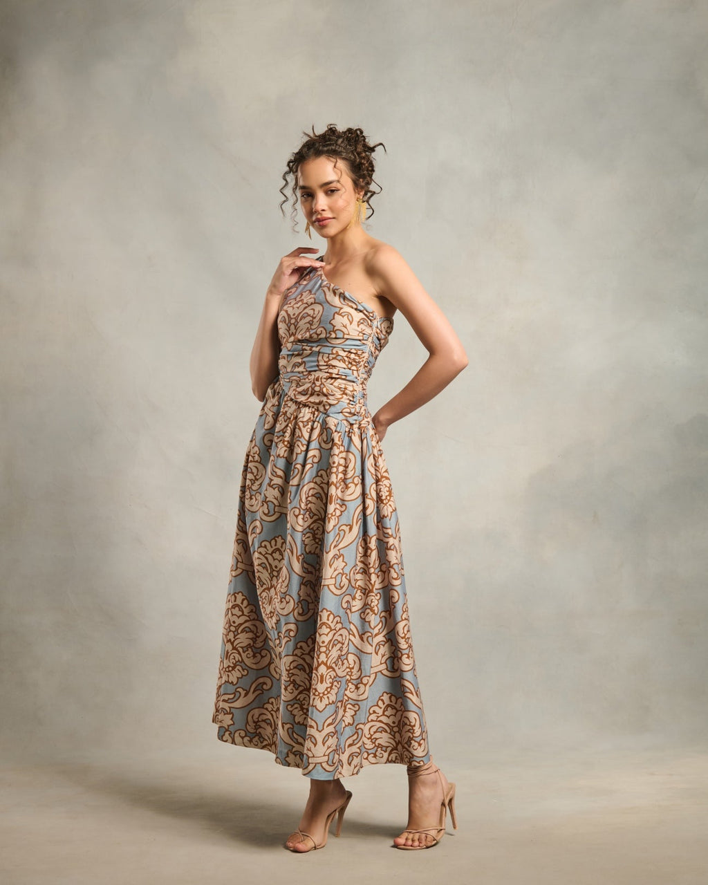 Tushita Mehta in our Kiara Printed Dress