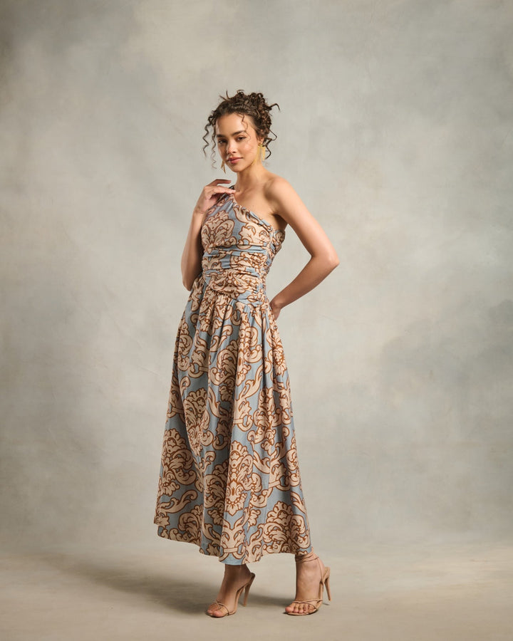 Tushita Mehta in our Kiara Printed Dress