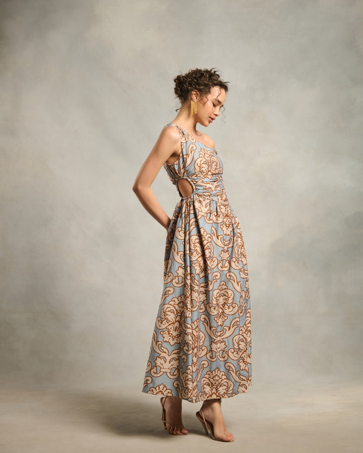 Tushita Mehta in our Kiara Printed Dress