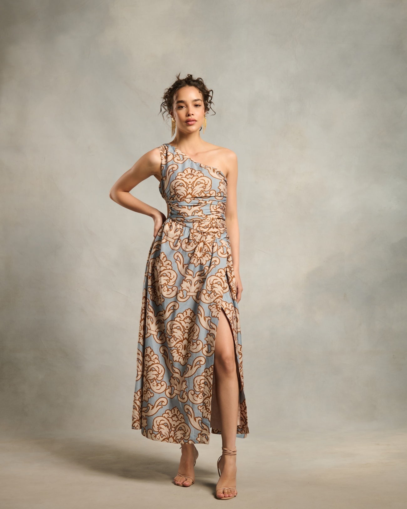 Kiara Printed Dress