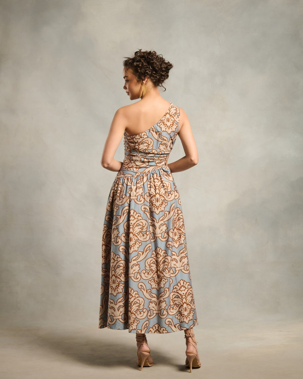 Kiara Printed Dress