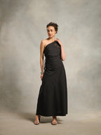 Amanda One Shoulder Maxi