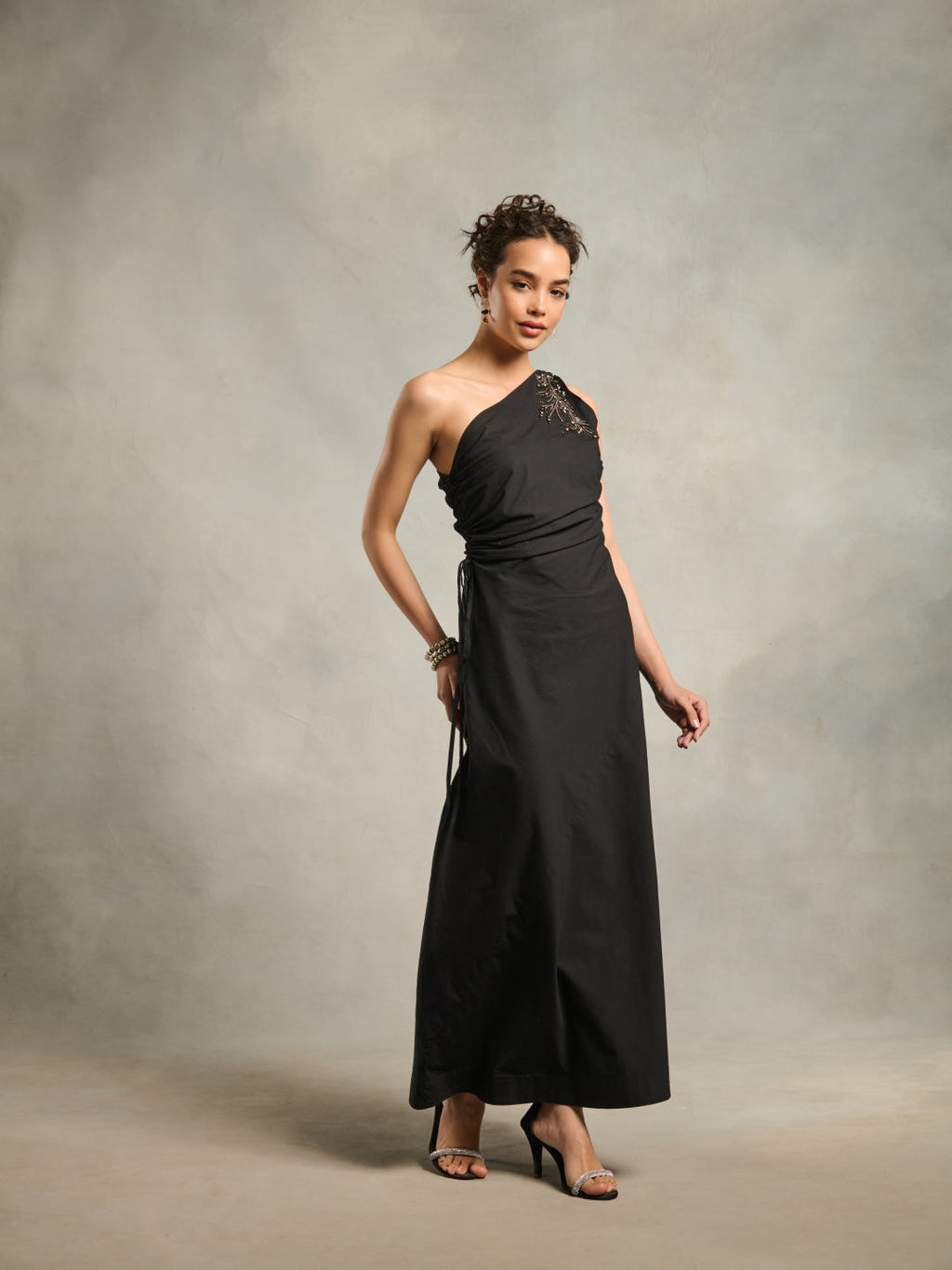 Amanda One Shoulder Maxi