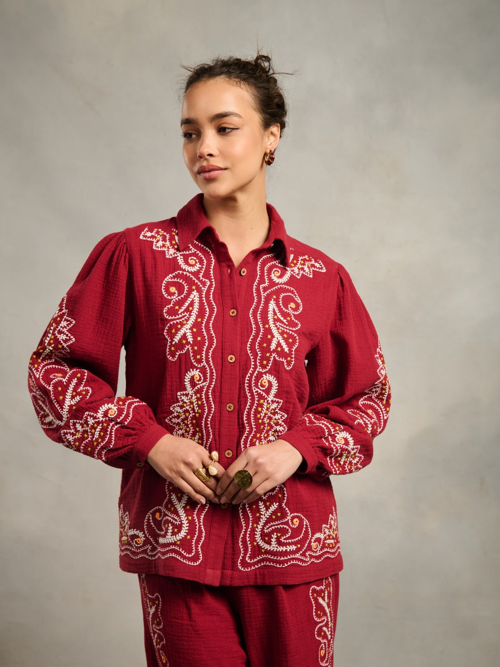 Jemma Embroidered Blouse