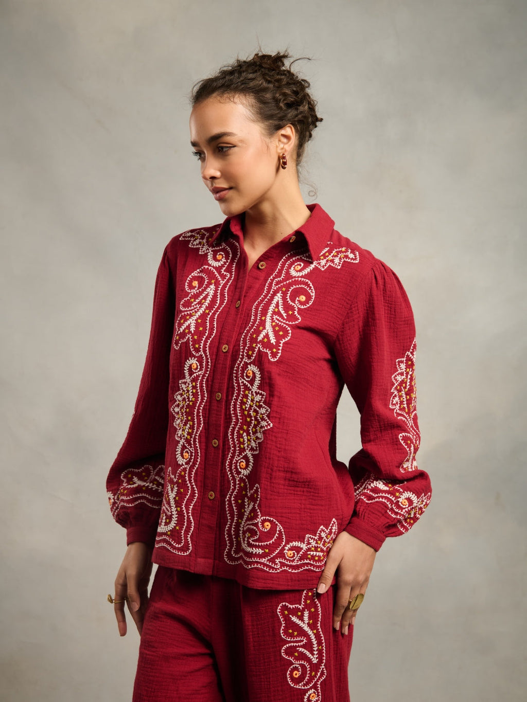Jemma Embroidered Blouse