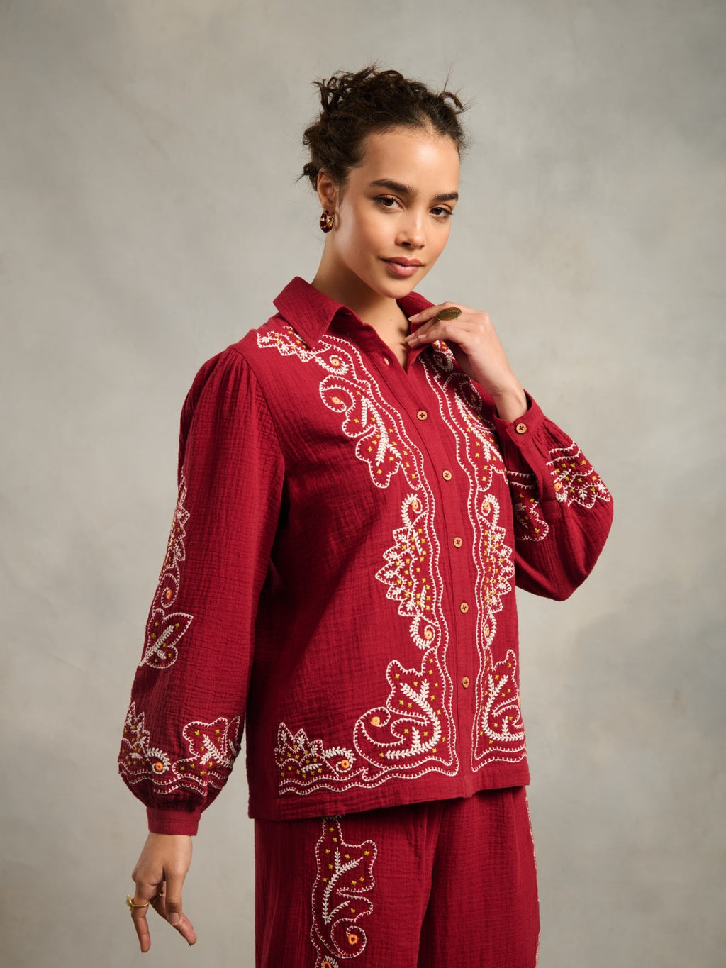 Jemma Embroidered Blouse