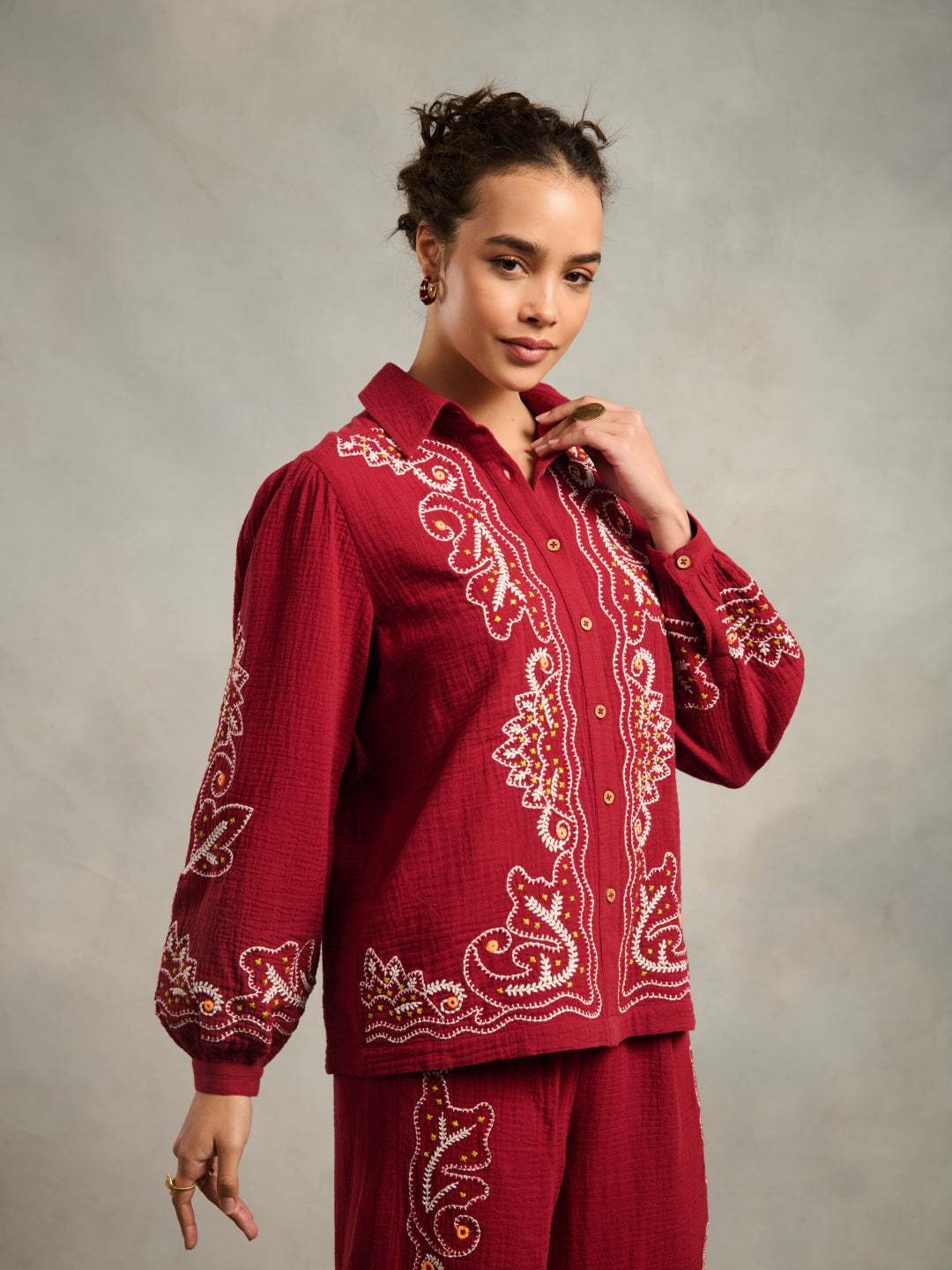 Jemma Embroidered Blouse