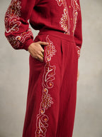 Jemma Embroidered Pants