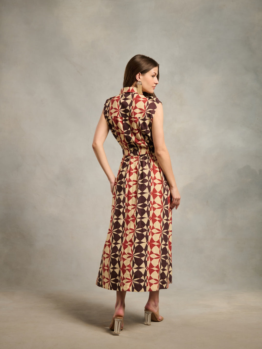 Stephanie Printed Dress