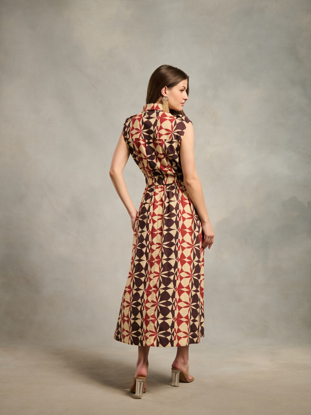 Stephanie Printed Dress