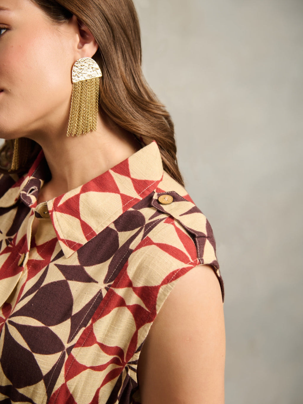 Stephanie Printed Dress