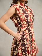 Stephanie Printed Dress