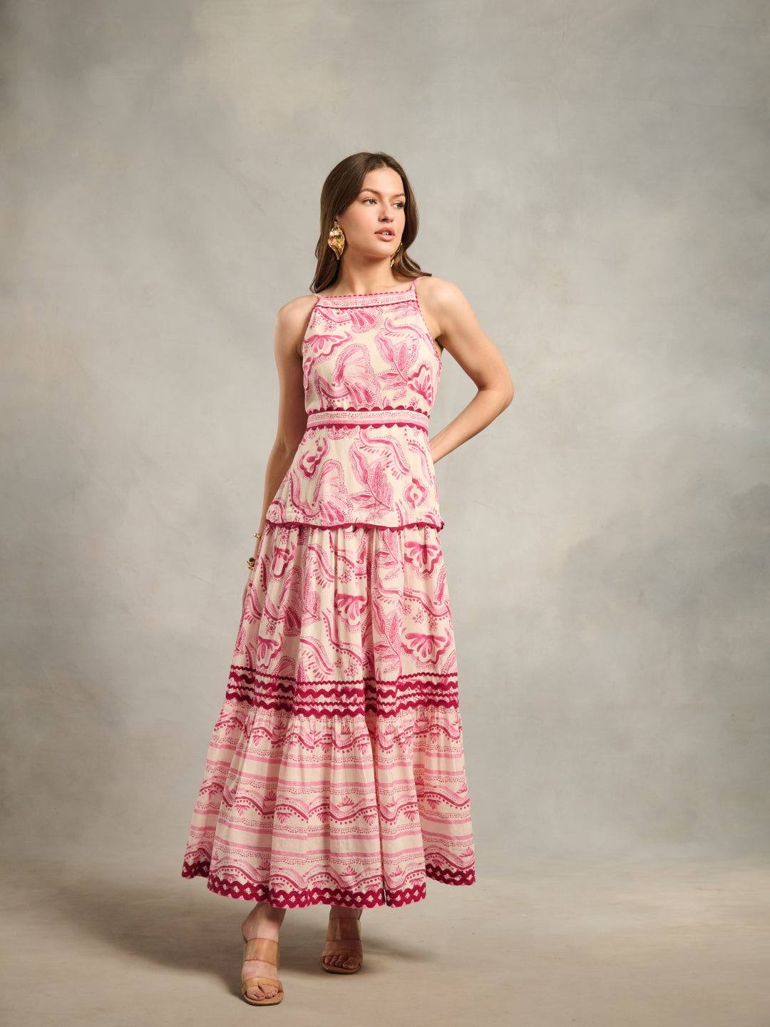 Tushita Mehta in Carol Printed Maxi