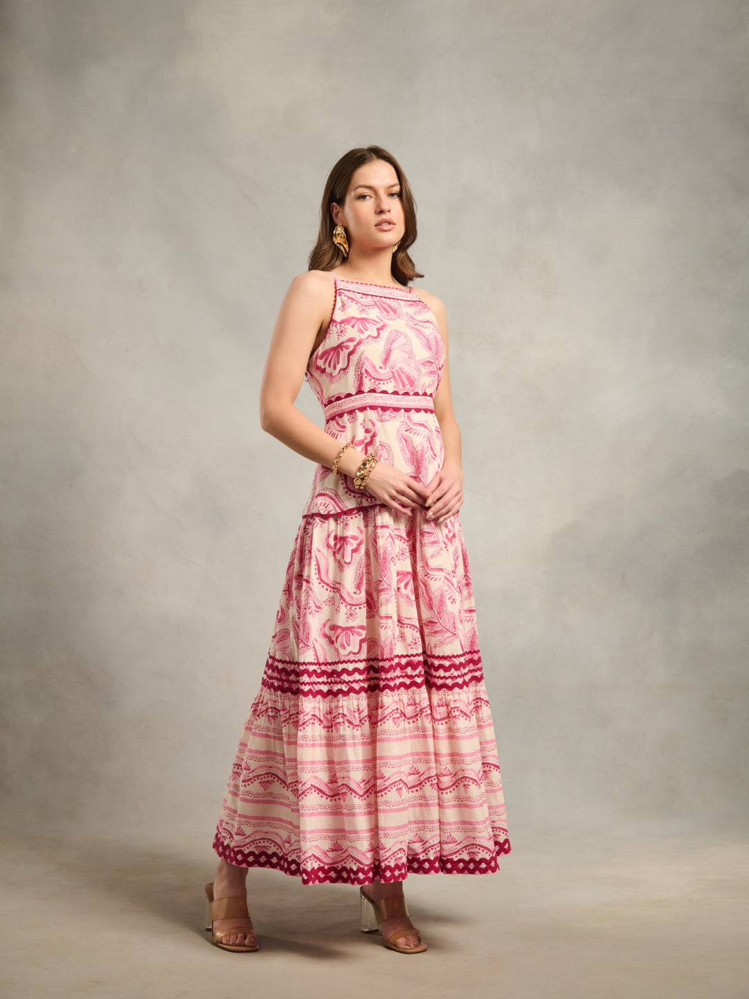 Tushita Mehta in Carol Printed Maxi