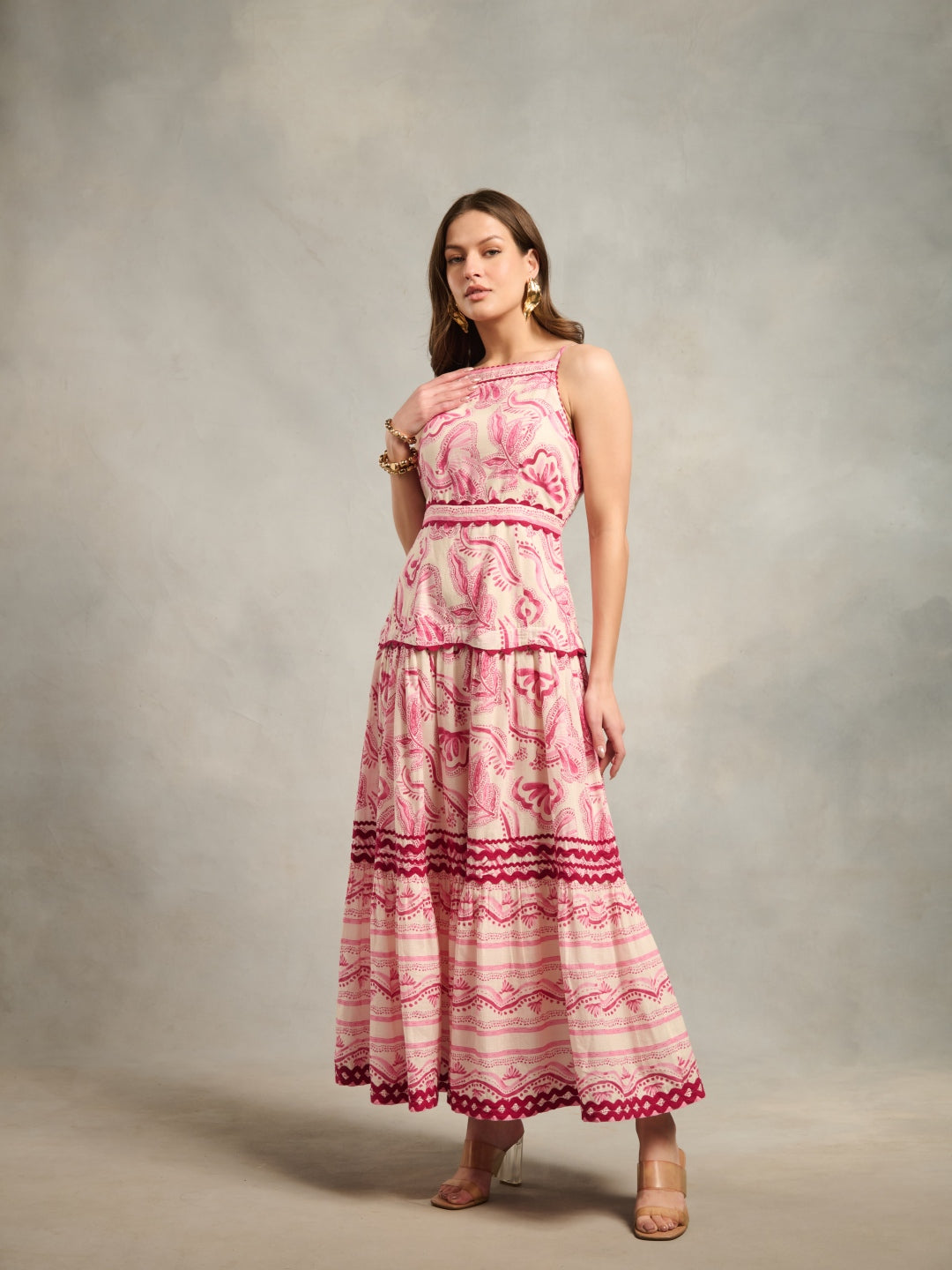 Tushita Mehta in Carol Printed Maxi