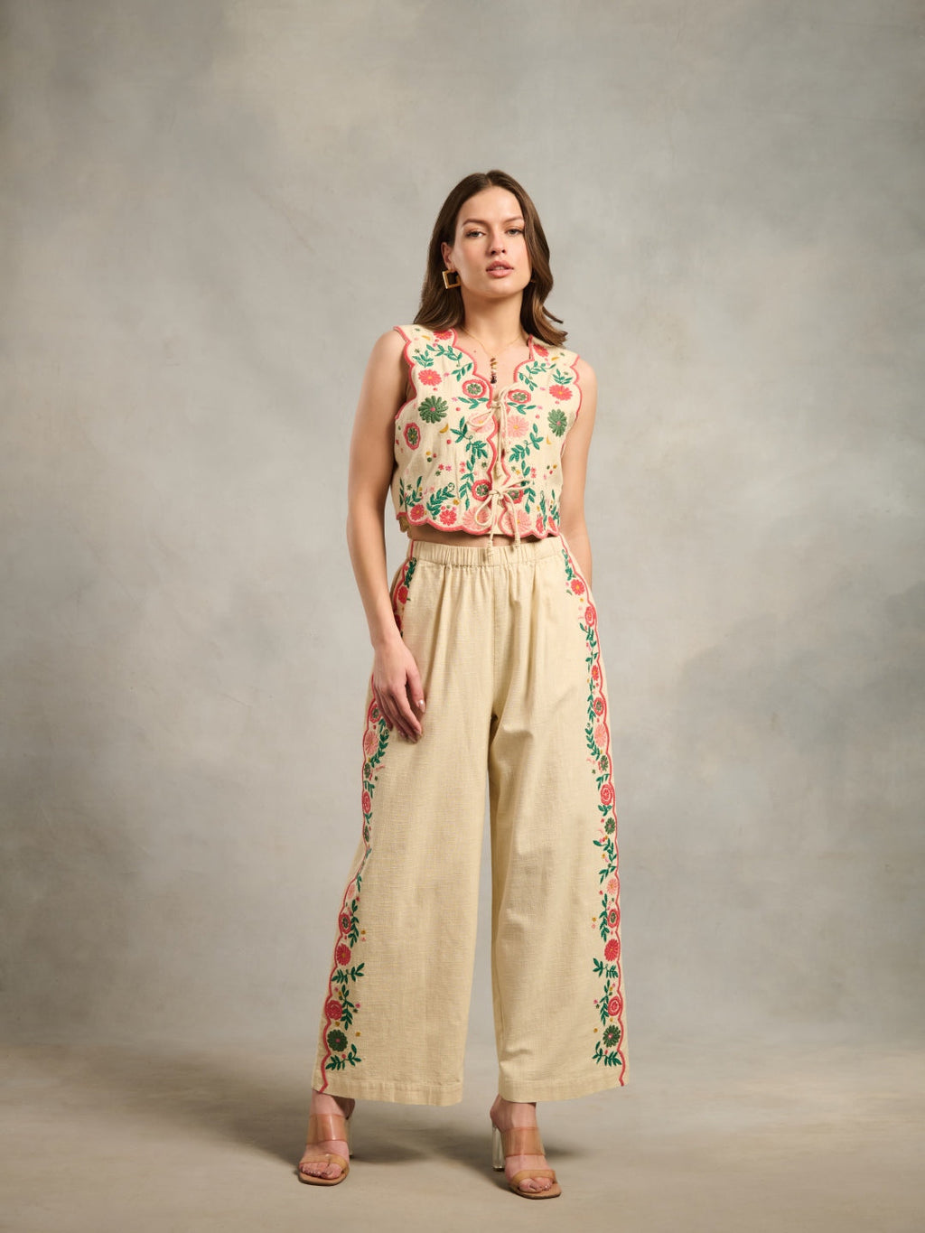 Maya Embroidered Pants