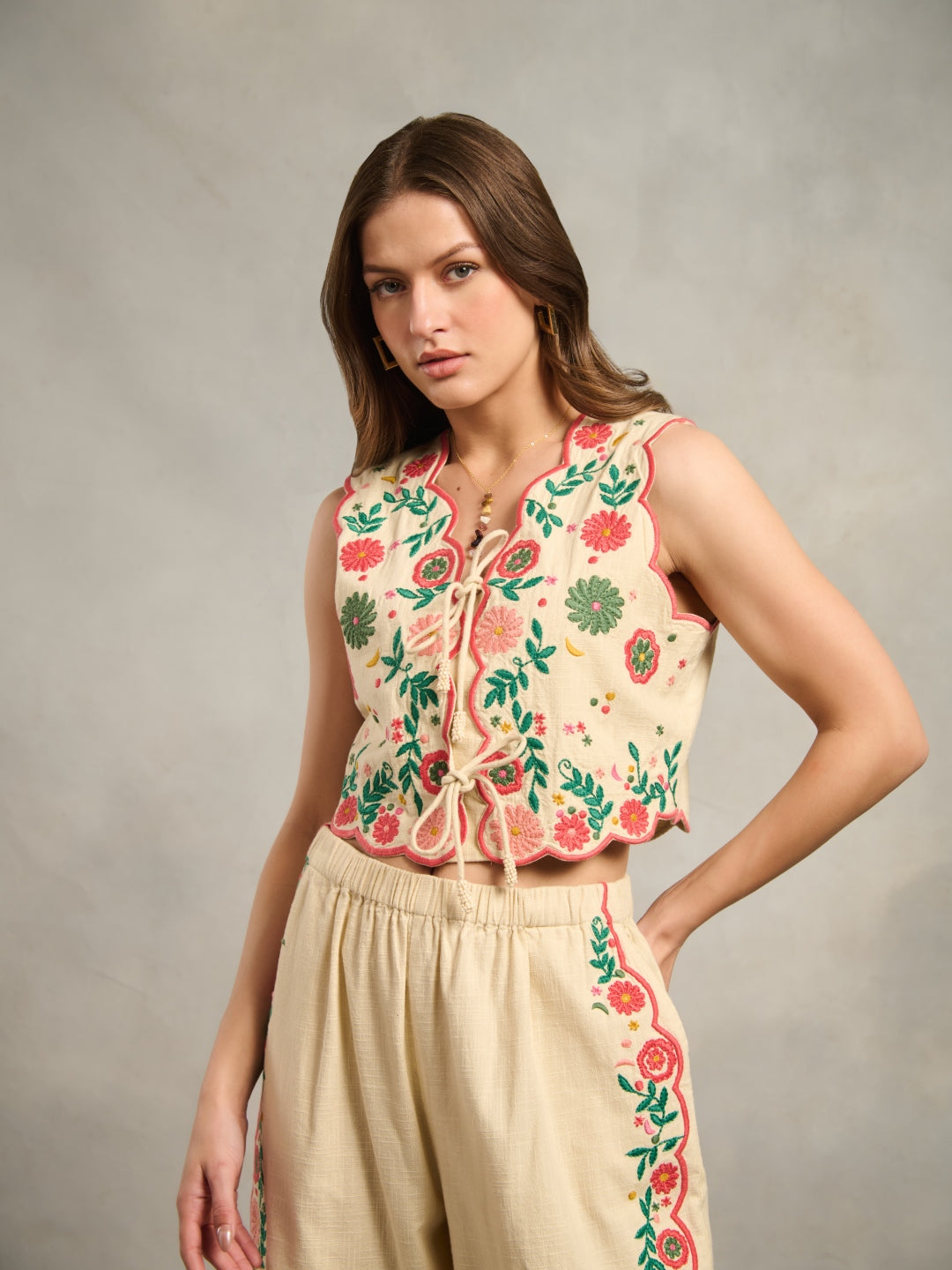 Margot Embroidered Top