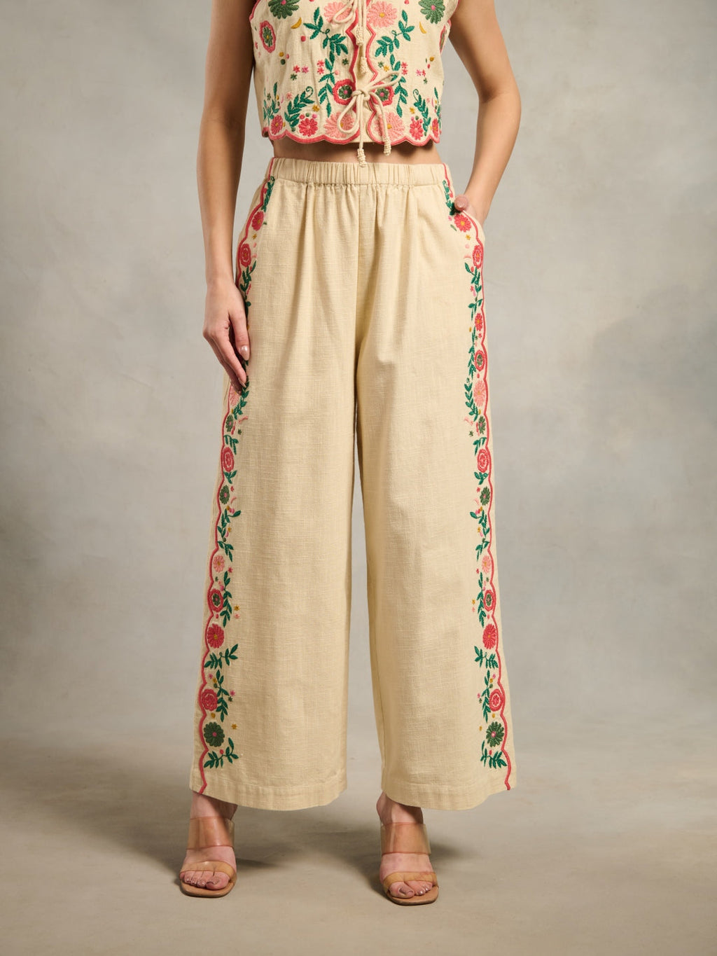 Maya Embroidered Pants