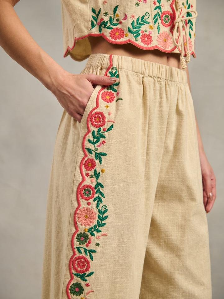 Margot Embroidered Pants