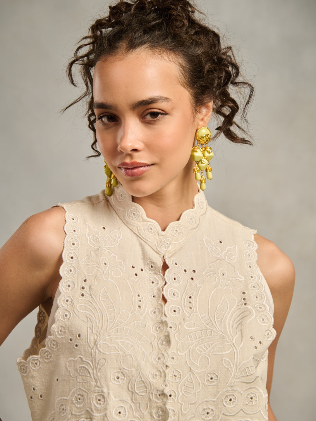 Tushita Mehta in Frida Top