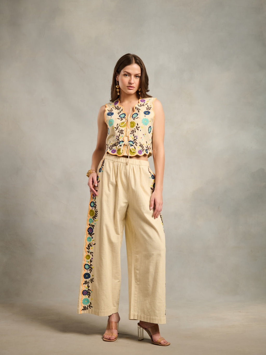 Maya Embroidered Pants
