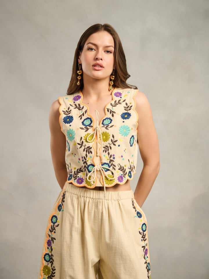 Maya Tie Top