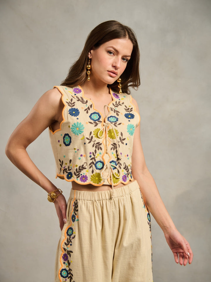 Maya Tie Top