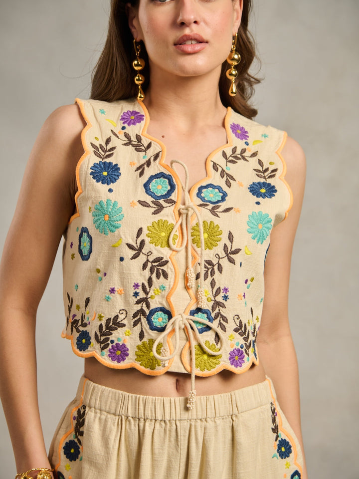 Maya Tie Top