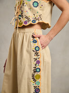 Maya Embroidered Pants