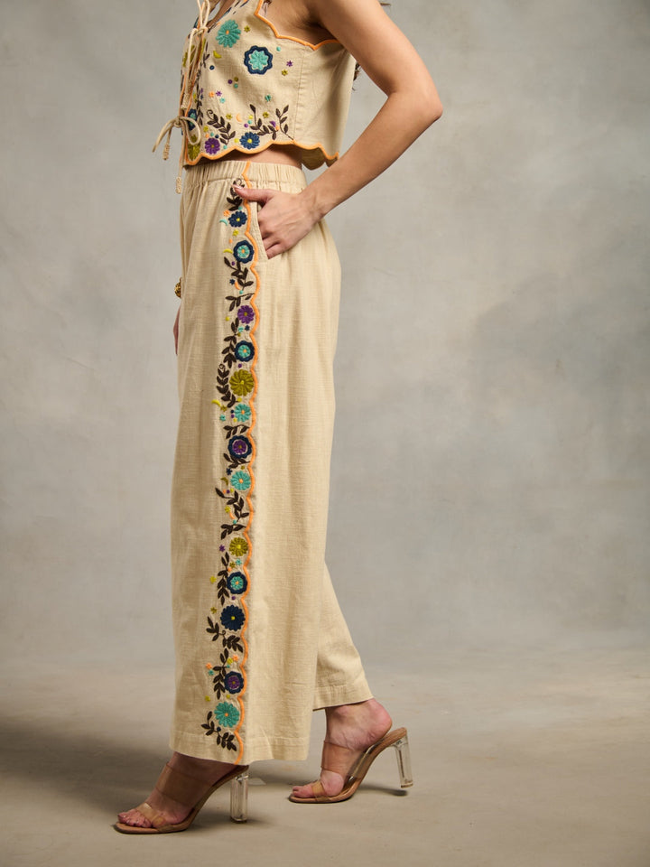 Maya Embroidered Pants