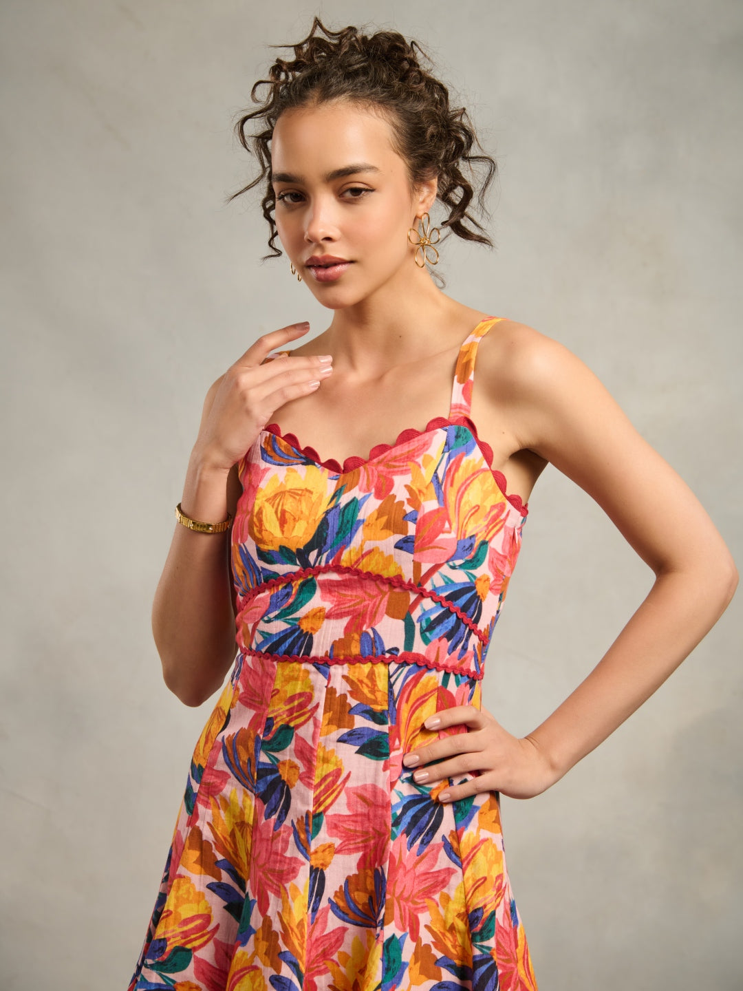 Reshma Arora in our Julia Printed Dress