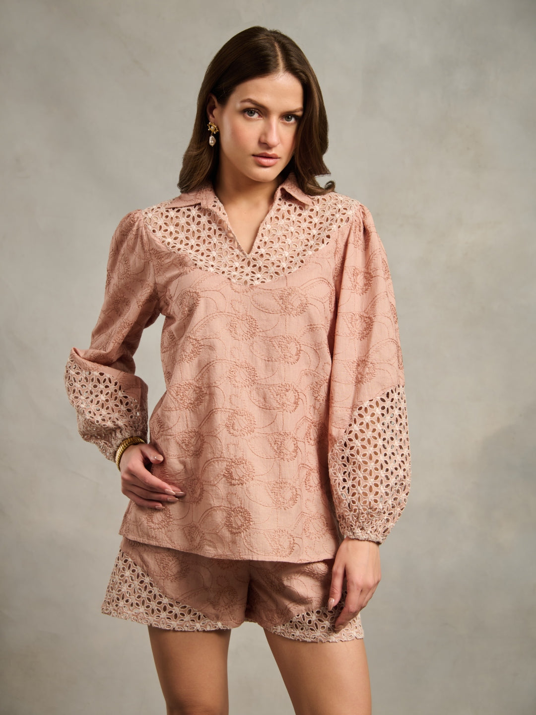 Lisa Schiffli Blouse