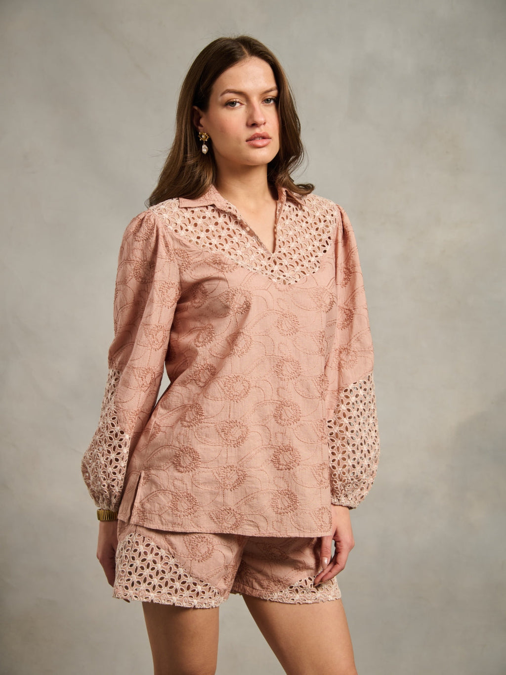 Lisa Schiffli Blouse