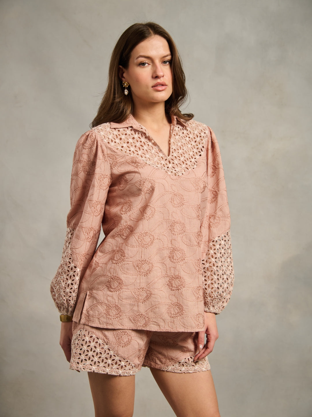 Lisa Schiffli Blouse