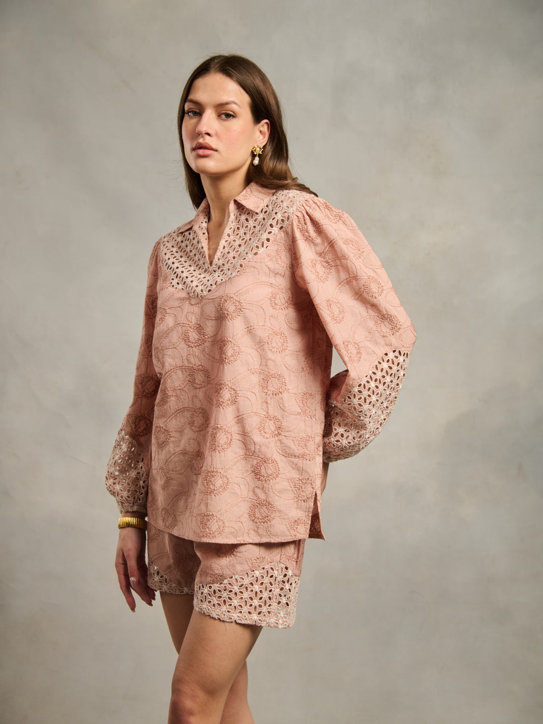 Lisa Schiffli Blouse