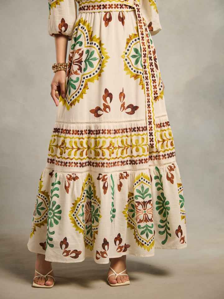 Sania Chadha in our Amy Printed Maxi
