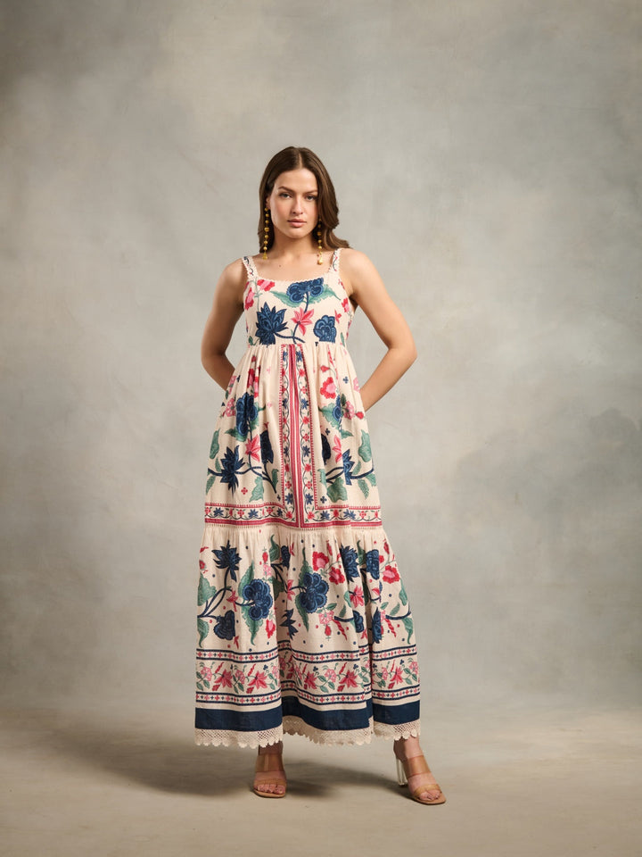 Tushita Mehta in Kaitlyn Printed Maxi