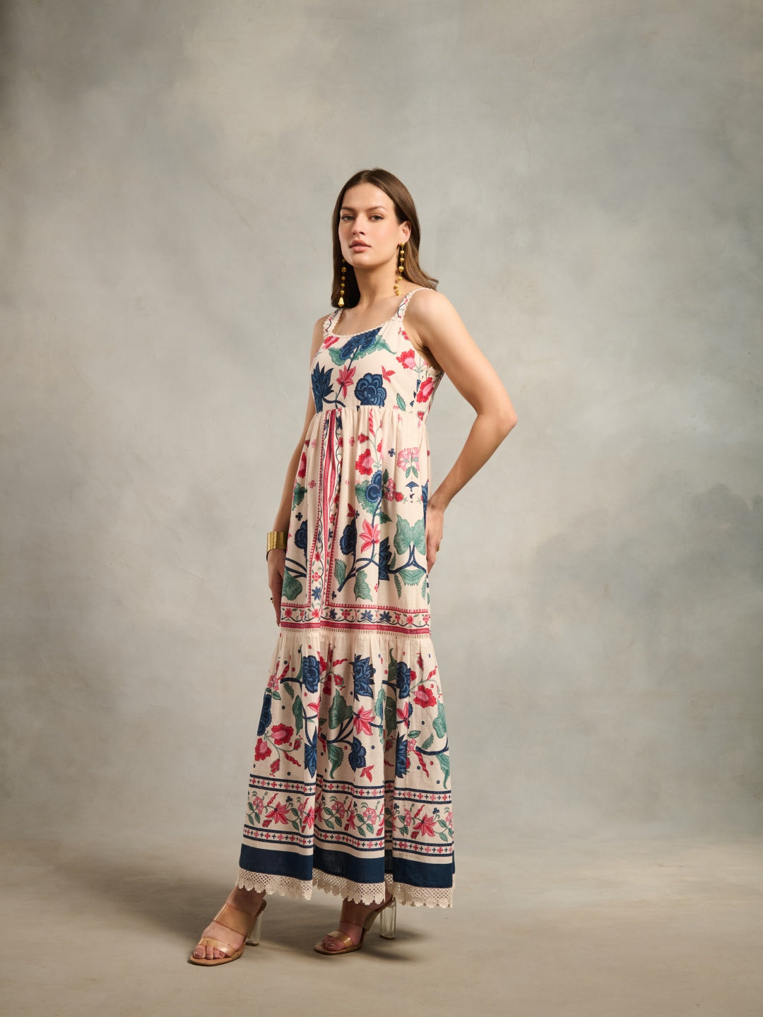 Tushita Mehta in Kaitlyn Printed Maxi