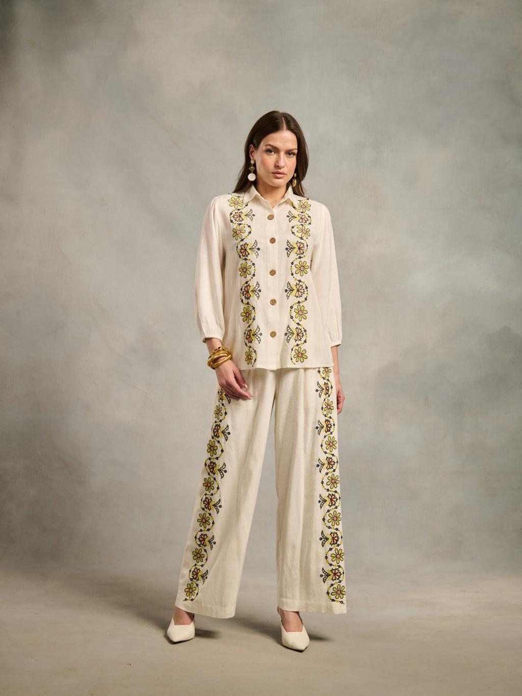 Rhea Embroidered Pants
